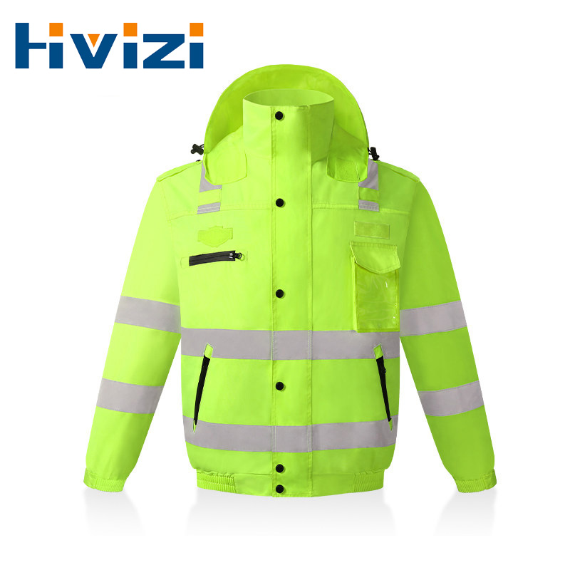 Quality Winter Clothing Bomber Jacket - Su geçirmez Bombacı Ceket Hi Vis