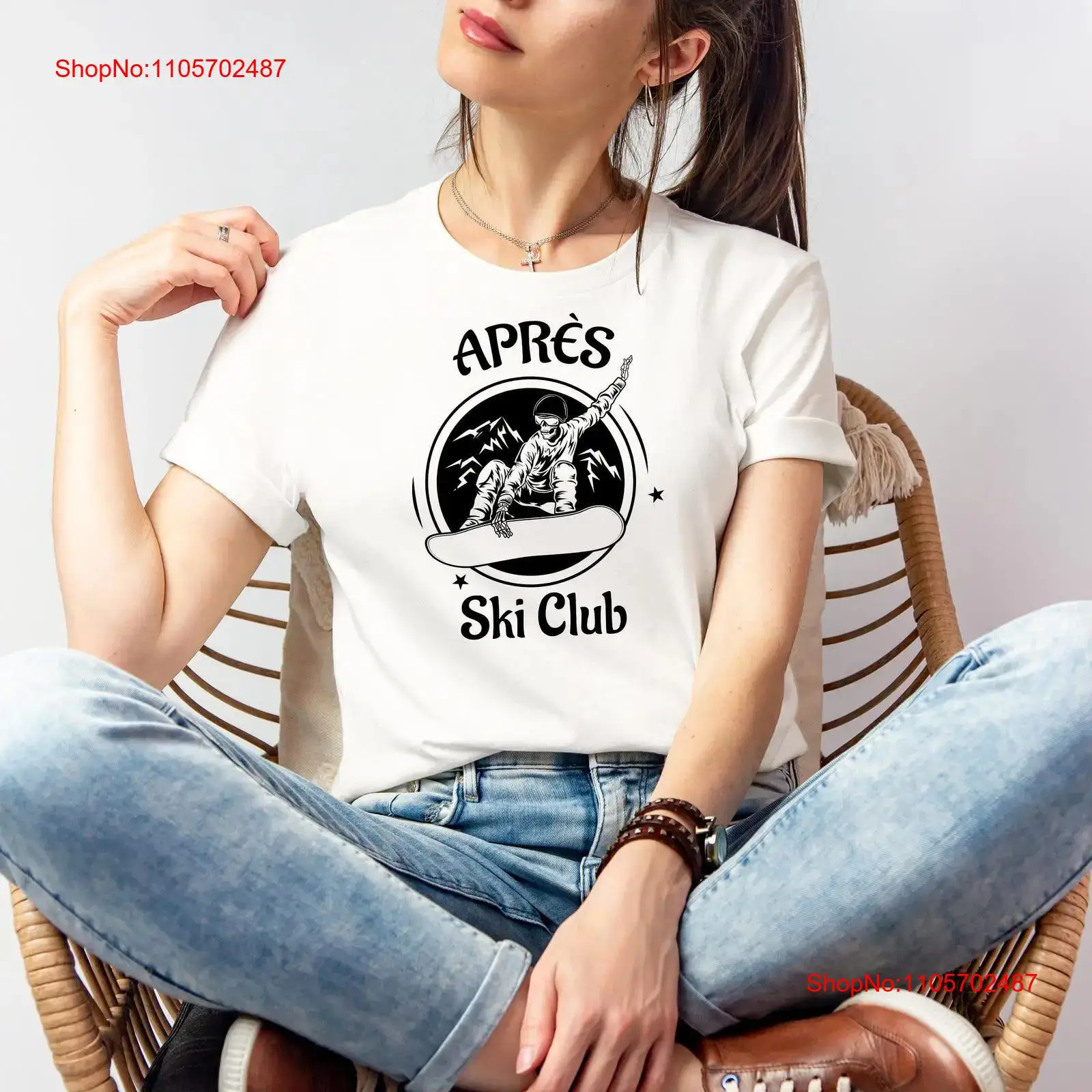 Winter Clothing Ideas - Apres Ski Club SweaT Tişört Lodge