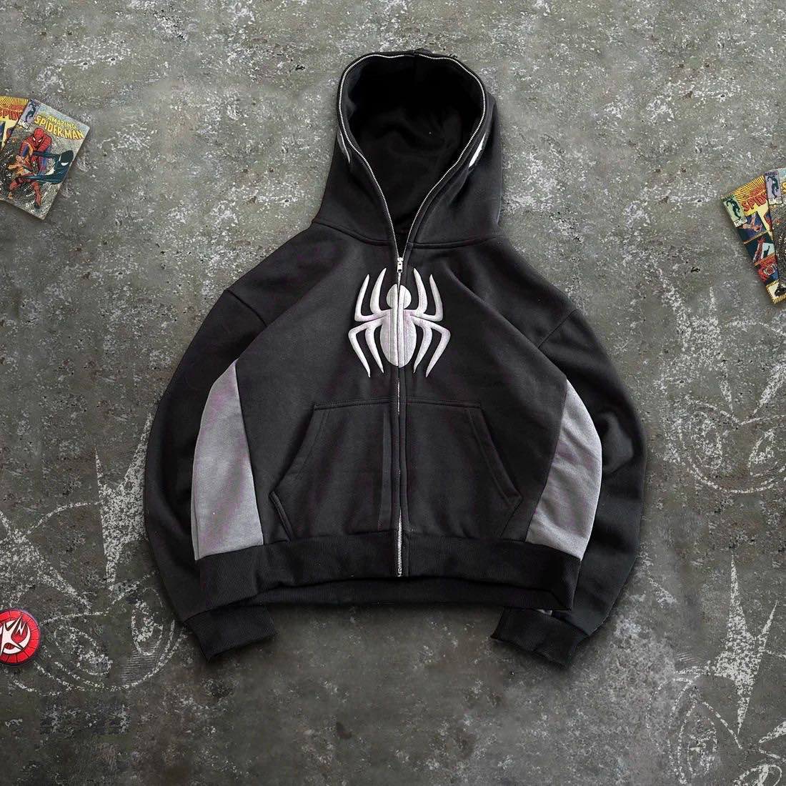 Winter Clothes Shop - Komik Hoodie Harajuku Punk Erkek Kadın
