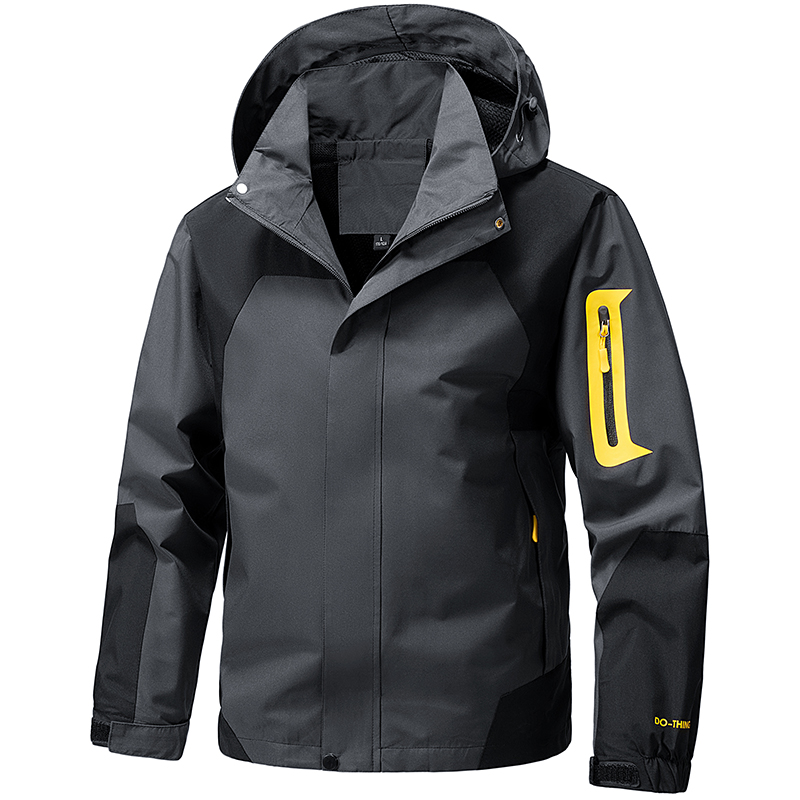 Windproof Jacket Softshell - Softshell Açık Hava Ceketi Erkekler Fermuarlı