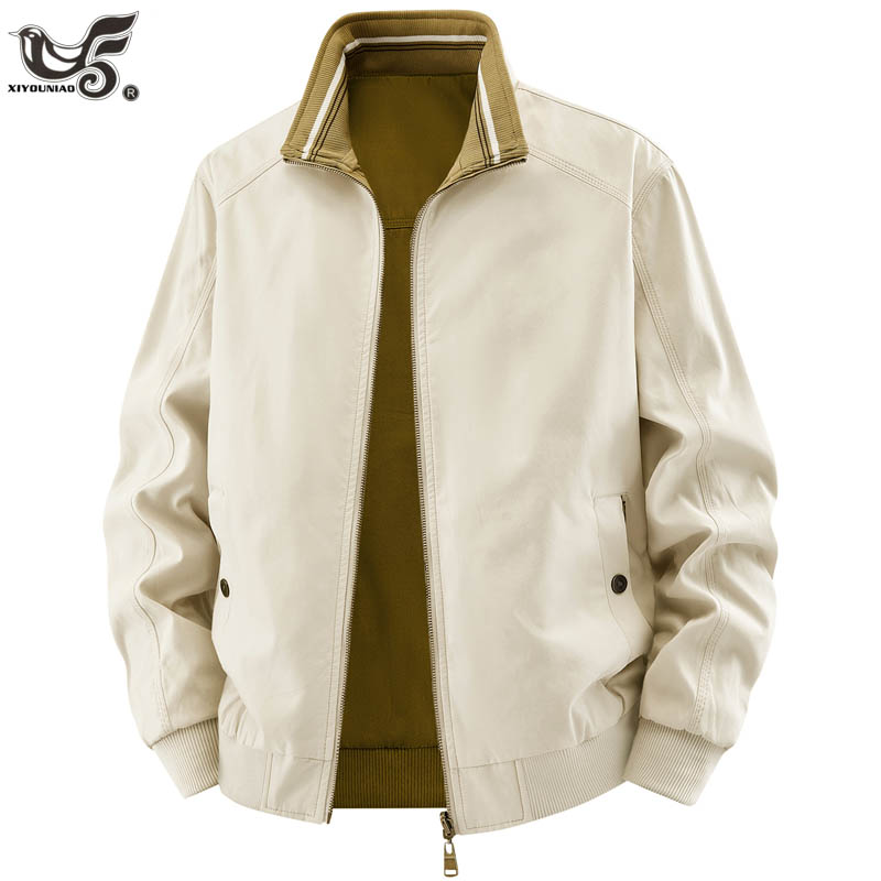 Quality Winter Clothing Bomber Jacket - Yüksek Kaliteli Ters Çevrilebilir Ceket Erkek