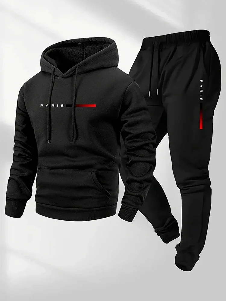 Winter Clothing Stores - Günlük Rahat Spor Eşofman Takımı Düz