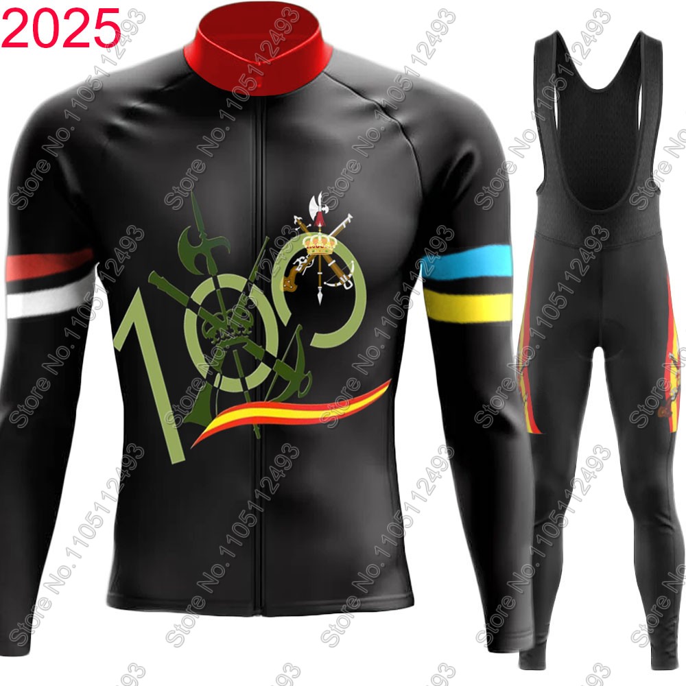 Winter Clothing In Spanish - İspanyol Lejyonu 2026 Bisiklet Forması Seti
