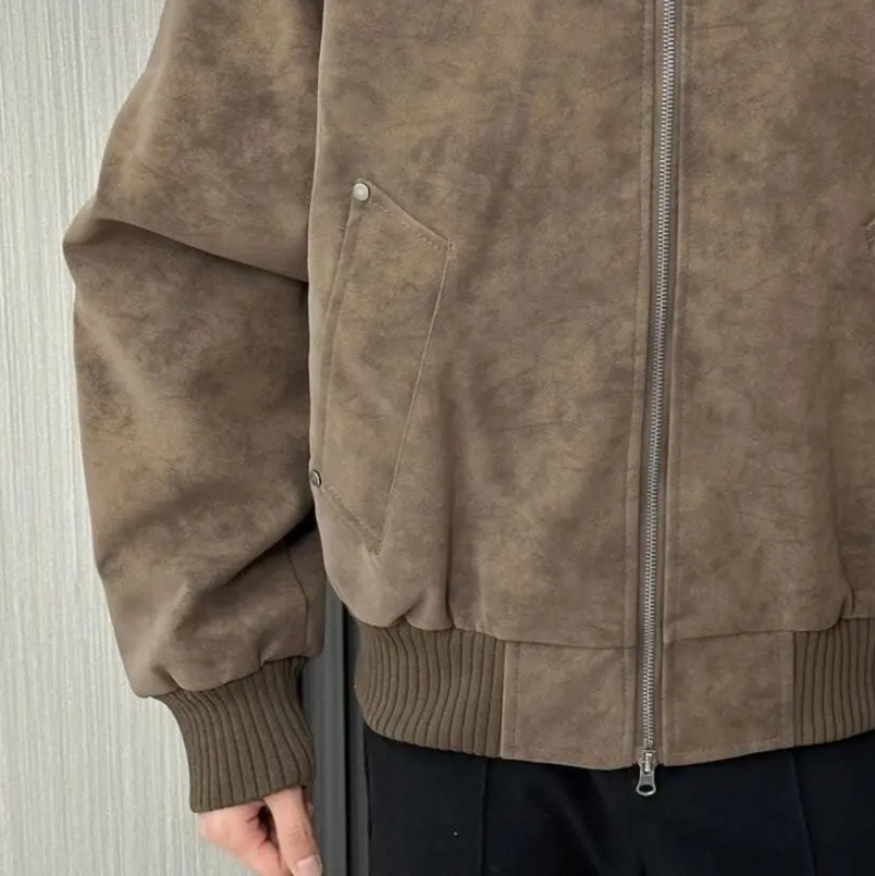 Quality Winter Clothing Bomber Jacket - Sonbahar büyük boy bombacı ceket erkekler