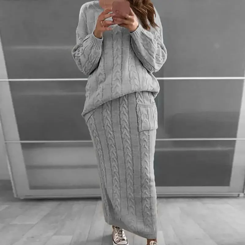 Winter Clothing Sale - Kazak Kadın Set Sonbahar ve Kış