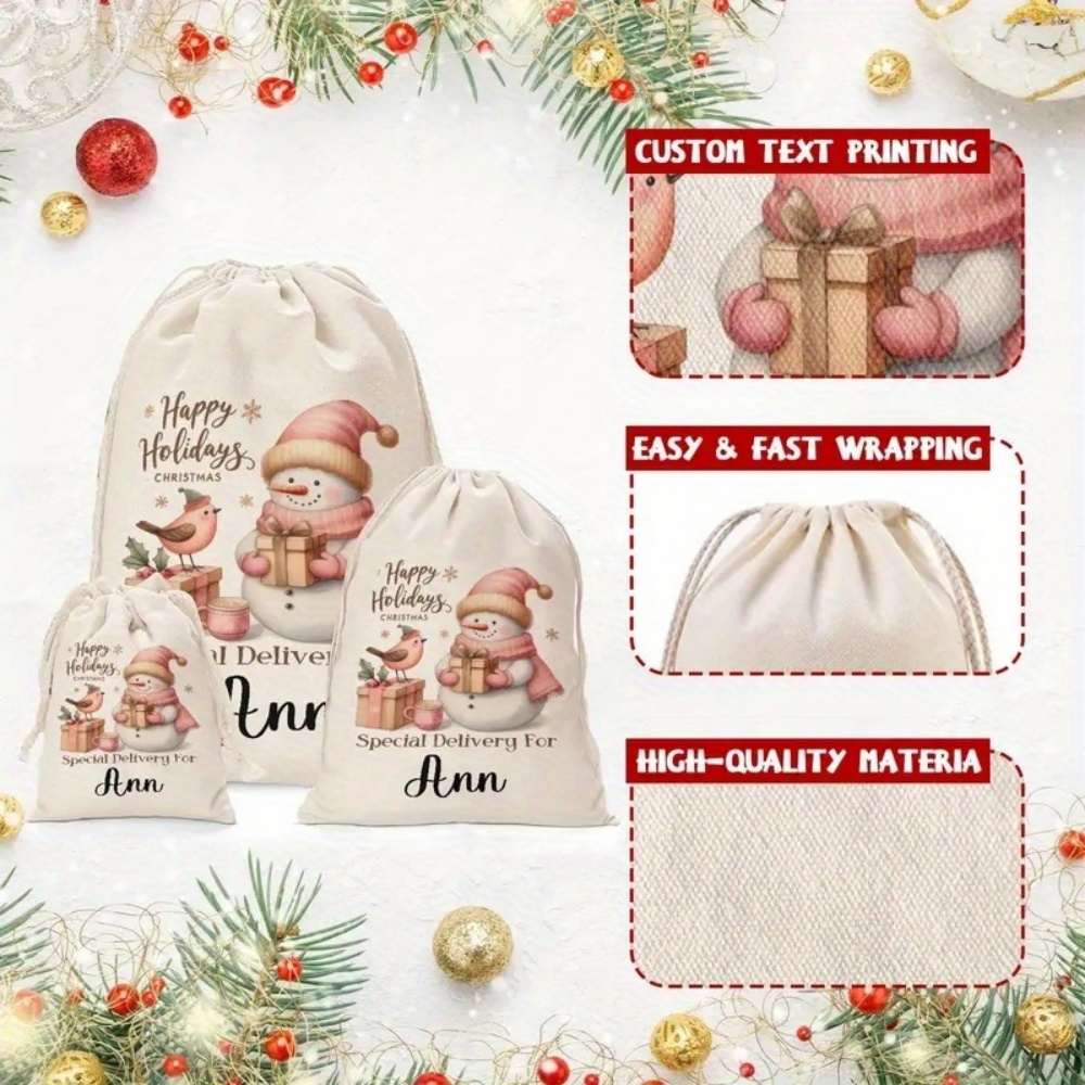 Kişiye Özel Noel Kardan Adamı  - Winter Clothing Name incelemesi ve fiyatı