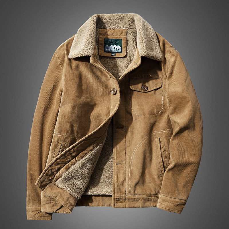 Yüksek Kaliteli Sıcak Korduroy - Quality Winter Clothing Bomber Jacket incelemesi ve fiyatı