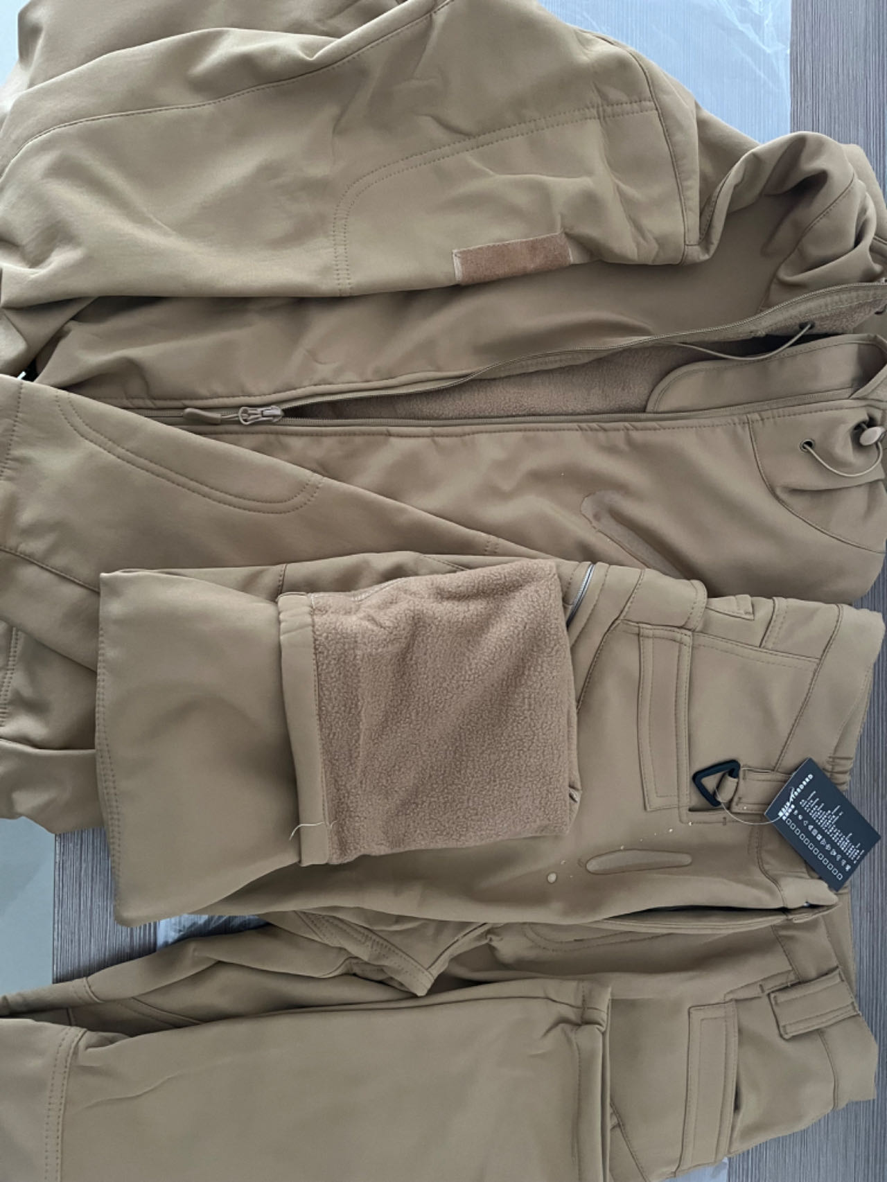 Erkek Kış Sonbahar Sıcak Softs - Windproof Jacket Softshell incelemesi ve fiyatı