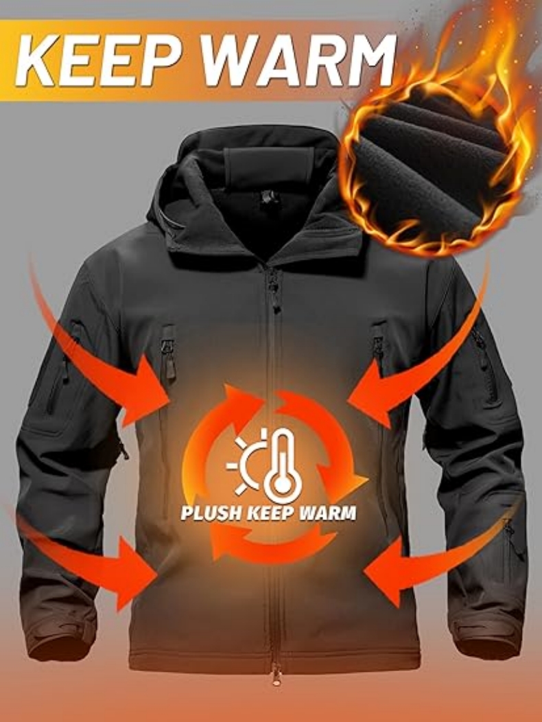 Taktiksel Polar SoftShell Ceke - Windproof Jacket Softshell incelemesi ve fiyatı