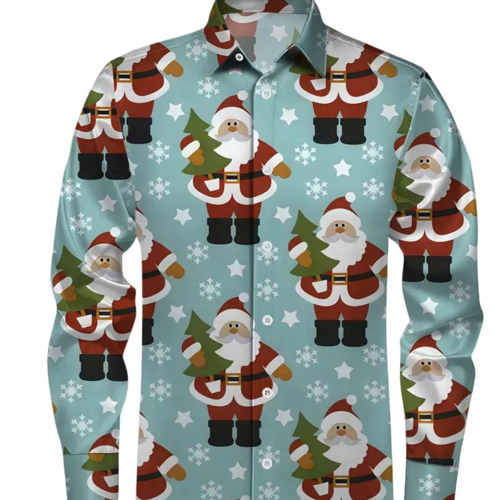 Erkek Uzun Kollu Noel Baskılı  - Winter Clothing Ideas incelemesi ve fiyatı