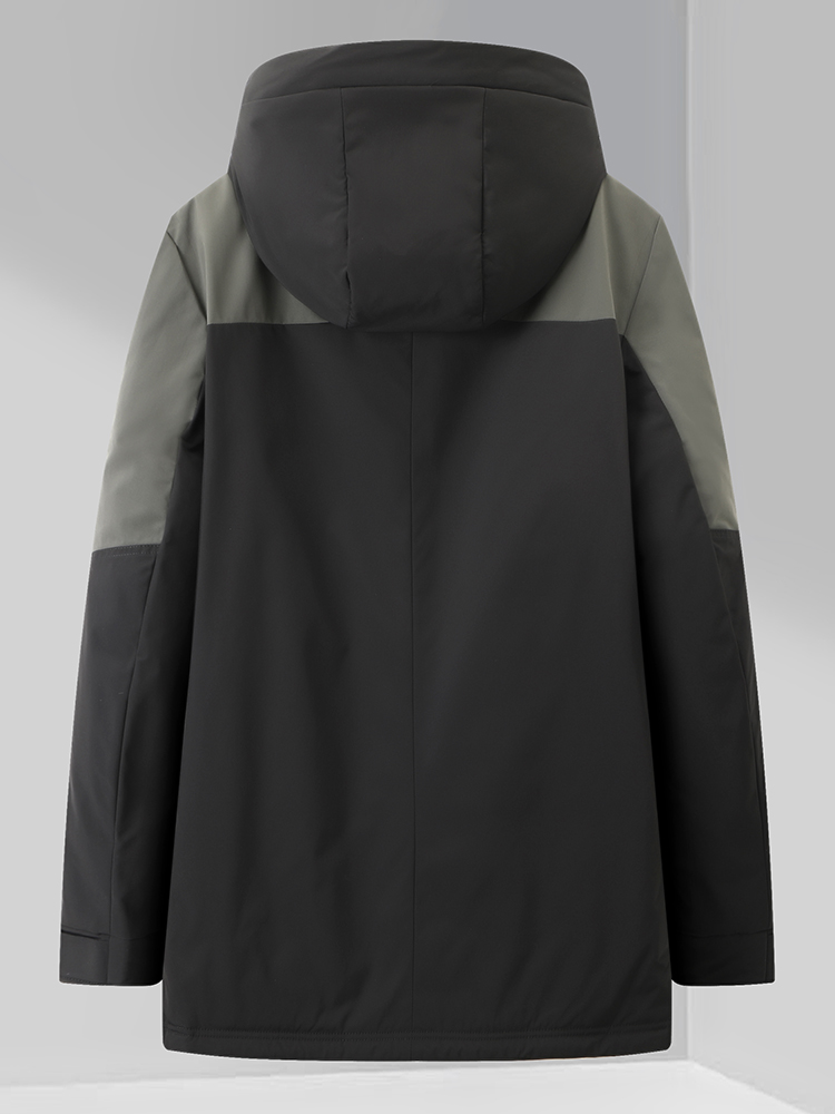 Erkek Modası Günlük Renk Blokl - Winter Clothing Name incelemesi ve fiyatı