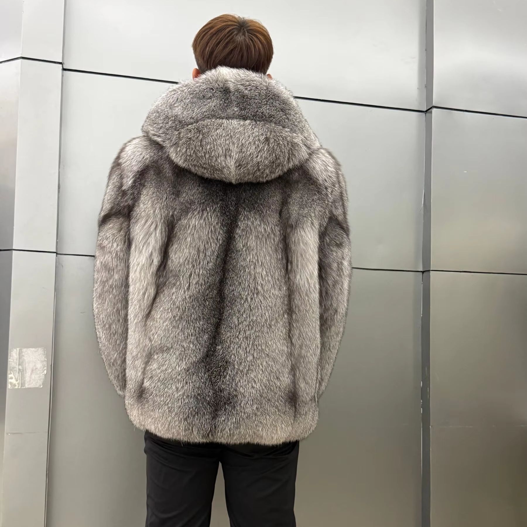 Lüks Doğal Tilki Kürkü Erkek C - Winter Clothes Shop incelemesi ve fiyatı