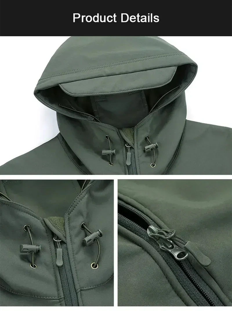 5XL 6XL CP Kamuflaj Yumuşak Ka - Windproof Jacket Softshell incelemesi ve fiyatı